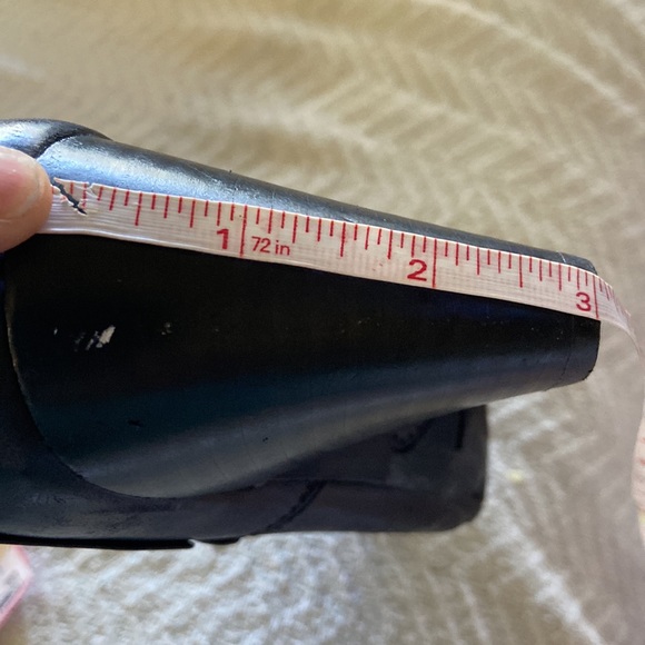 Born Crown Jailyn Black leather size 8 1/2 Bootie Boots - Picture 3 of 15